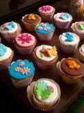 Mini Cupcake tema Jardim